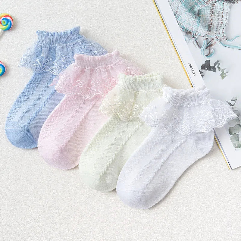 10 Pairs/lot Baby Girls Kids Socks