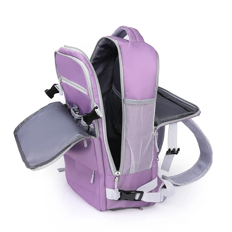 Women Travel Backpack Water Repellent Daypack Teenage Girls USB Charging Laptop