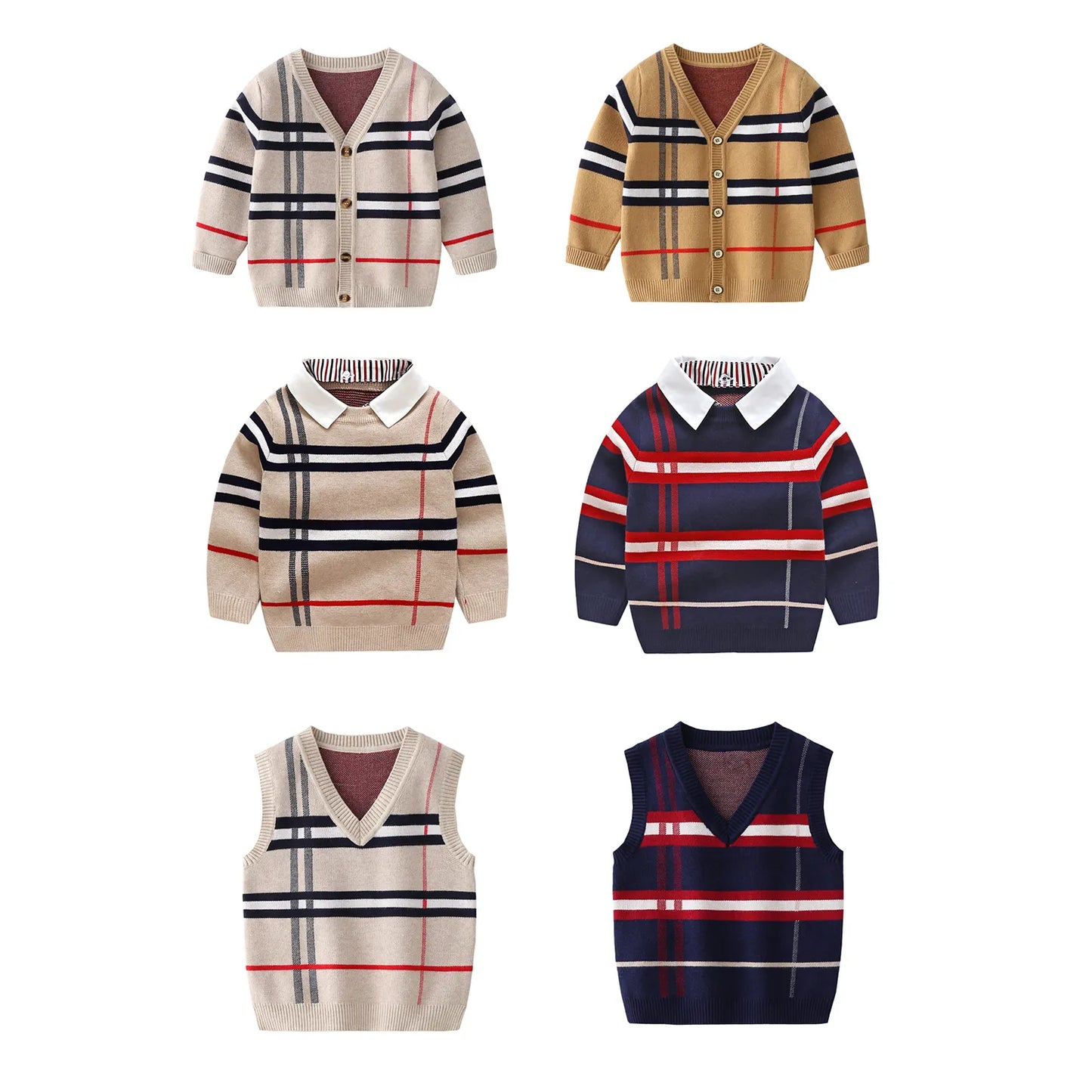 1-8T Toddler Kid Boy Sweater Spring Winter Clothes