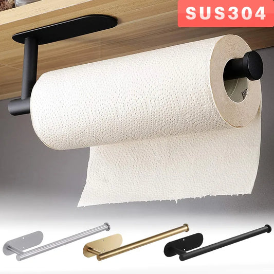 Stainless Steel Paper Towel Holder Adhesive