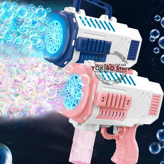 Astronaut Automa Bubble Machine for Kids Bubble Gun Rocket Launcher
