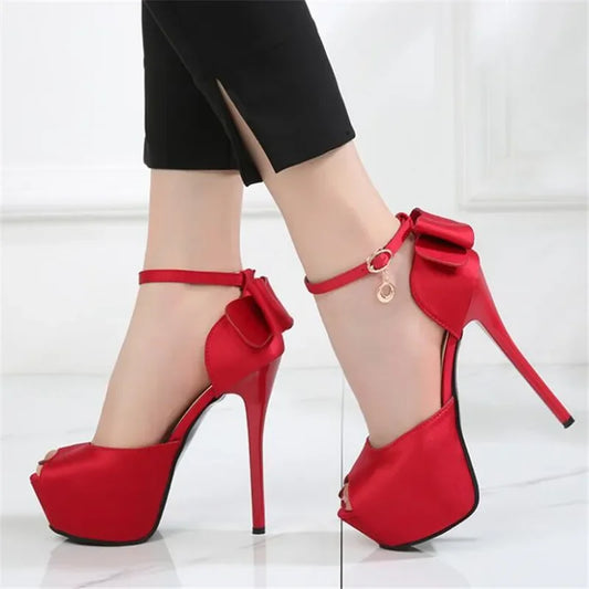 peep toe platform high heels pumps women shoes