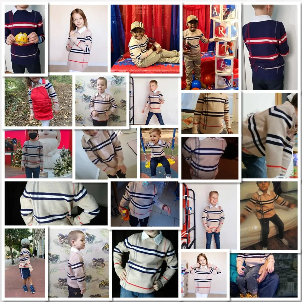 1-8T Toddler Kid Boy Sweater Spring Winter Clothes