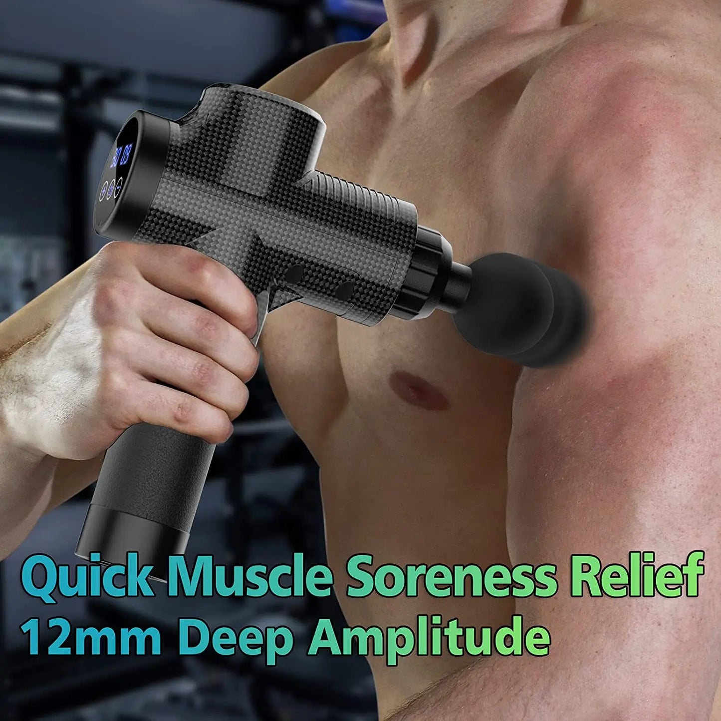 Deep Tissue Massage Gun Portable Facial Muscle Massager Massage Pistool For Back