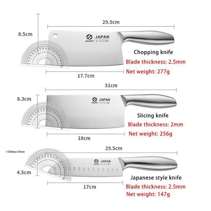 Japanese Kitchen Chef Knife Meat Fish Slicing Vegetable