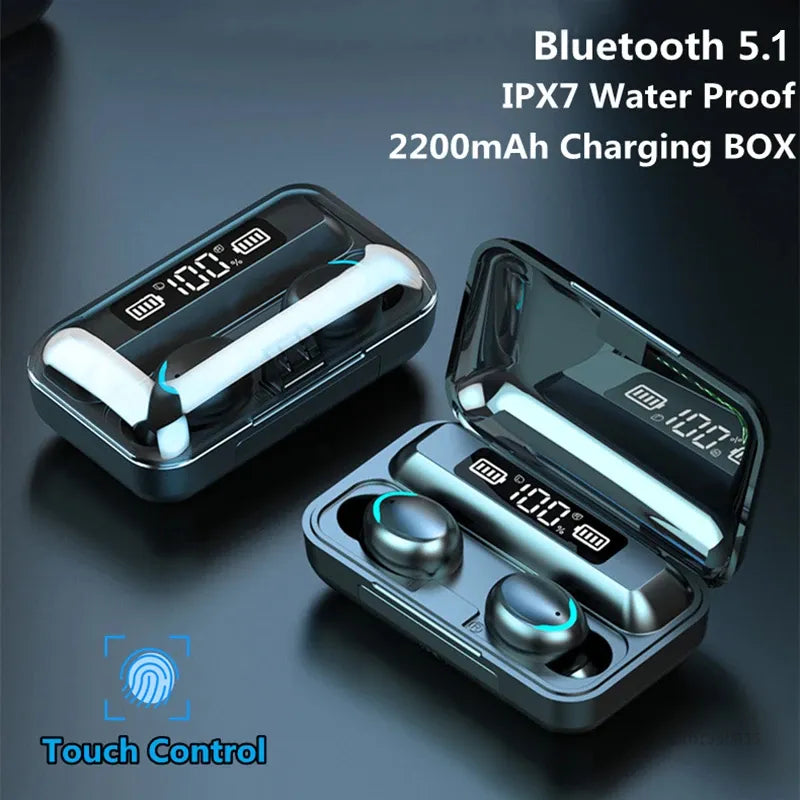 New Wireless TWS Bluetooth Earphone with LED Display