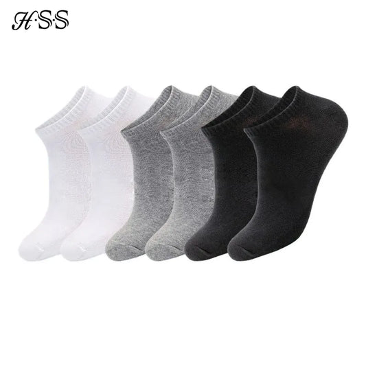 HSS Brand 100% Cotton Men Socks Summer Thin Breathable Socks High Quality